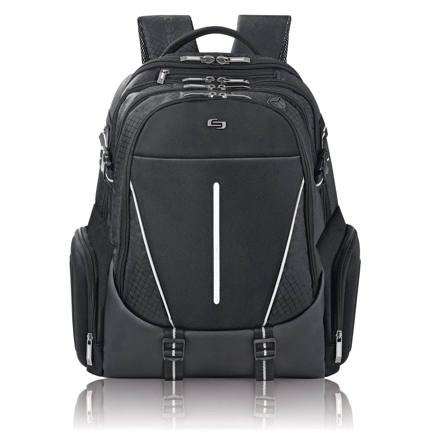 Solo Rival 17.3" Laptop Backpack with Hardshell Side Pockets