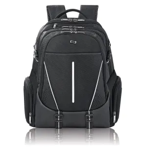 Solo Rival 17.3" Laptop Backpack with Hardshell Side Pockets