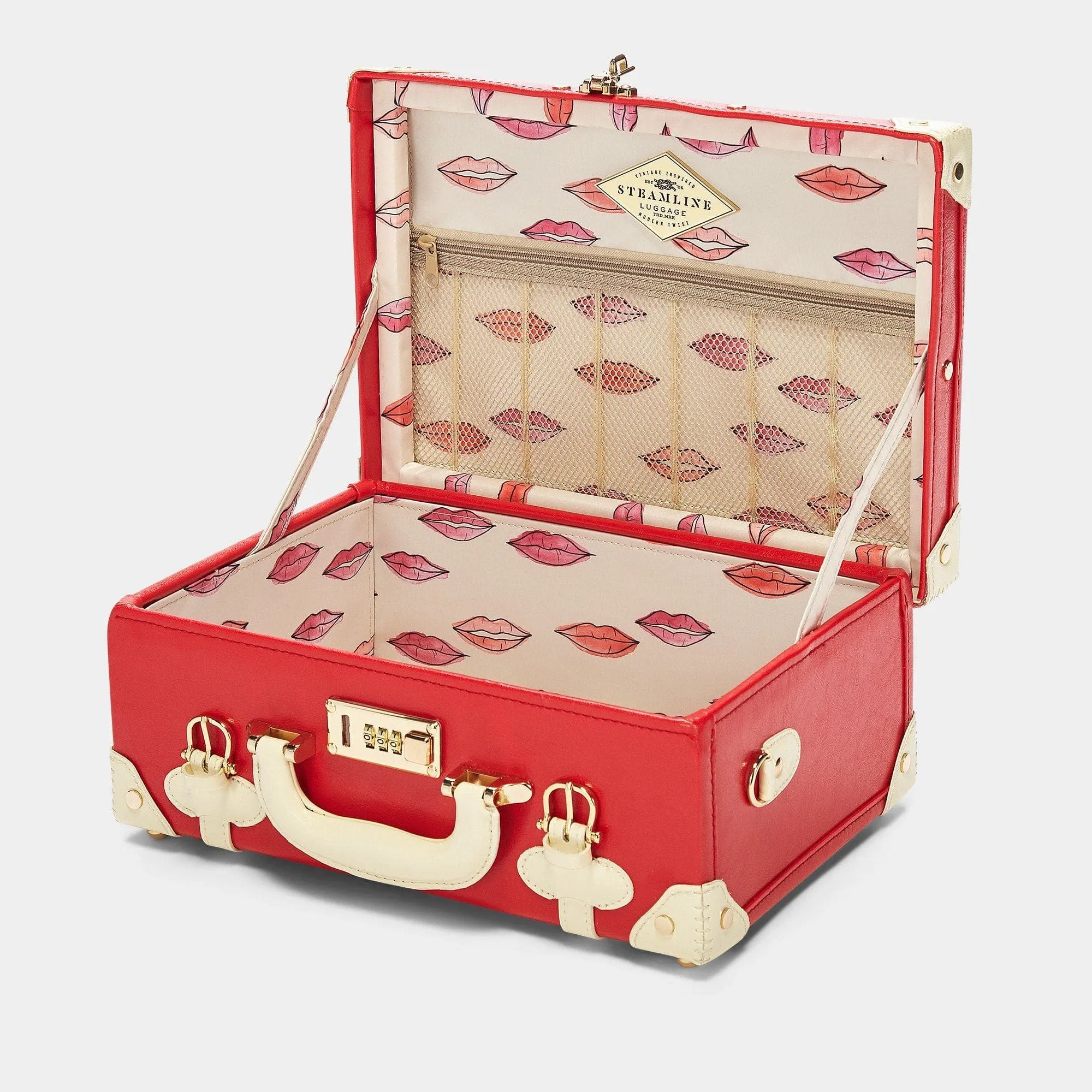 The Entrepreneur - Lip Print Briefcase