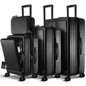 TravelArim 4 Piece Hard Shell Expandable Luggage Sets with Spinner Wheels and TSA Lock - 31 x 12.2 x 20