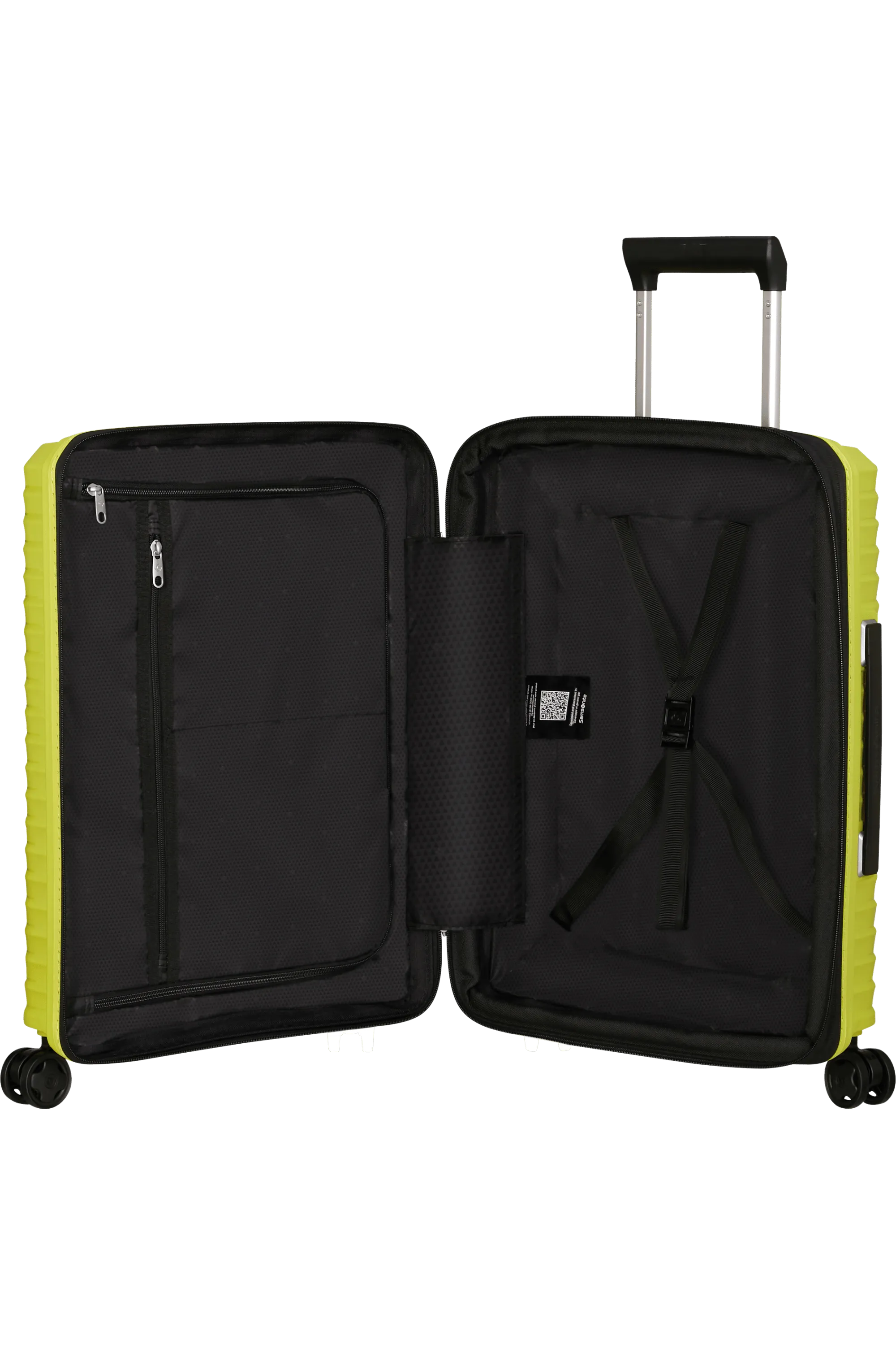 UPSCAPE Spinner Expandable (4 wheels) 55cm Easy Access - Lime