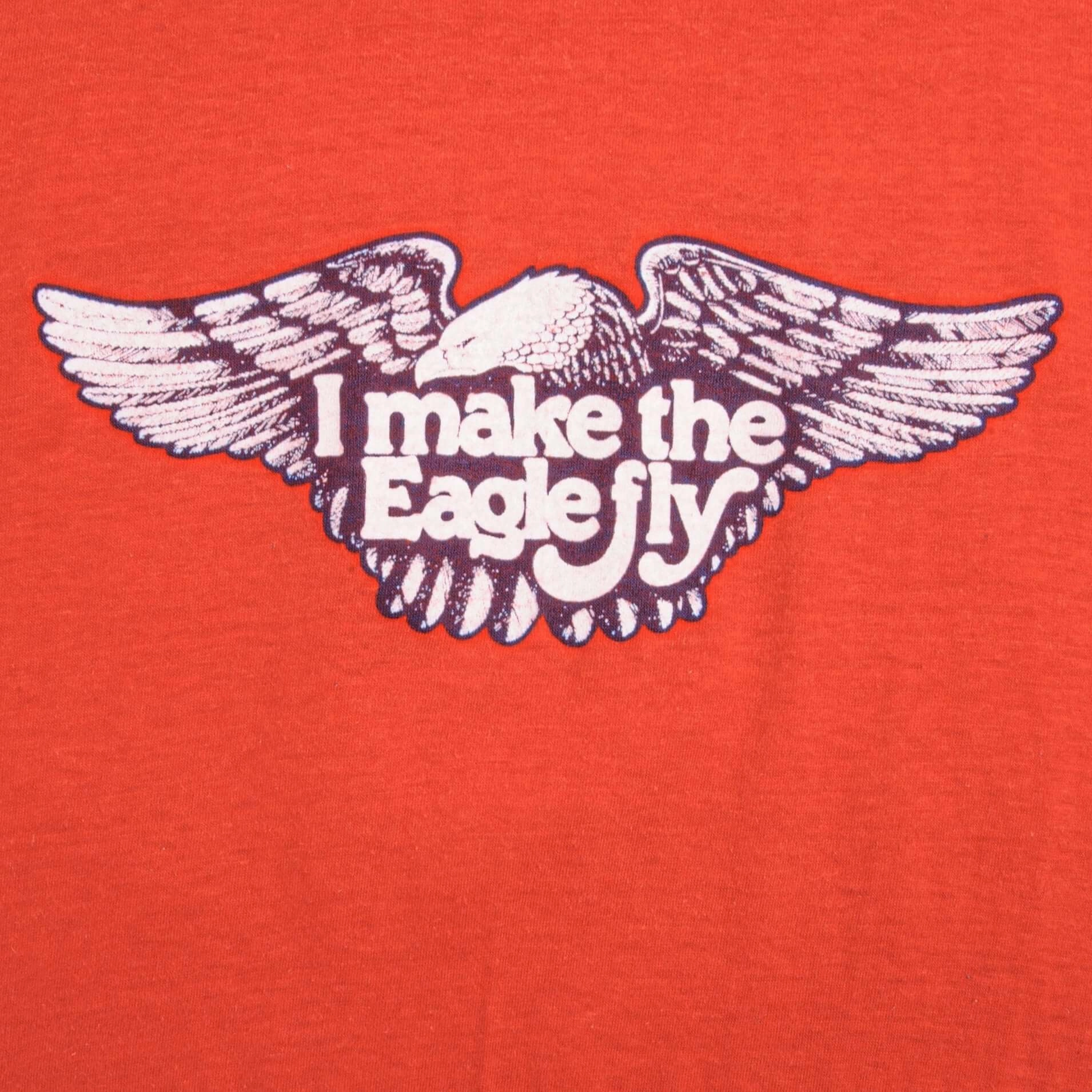VINTAGE HARLEY DAVIDSON EAGLE TANK TOP TEE SHIRT 1970S SIZE MEDIUM MADE IN USA