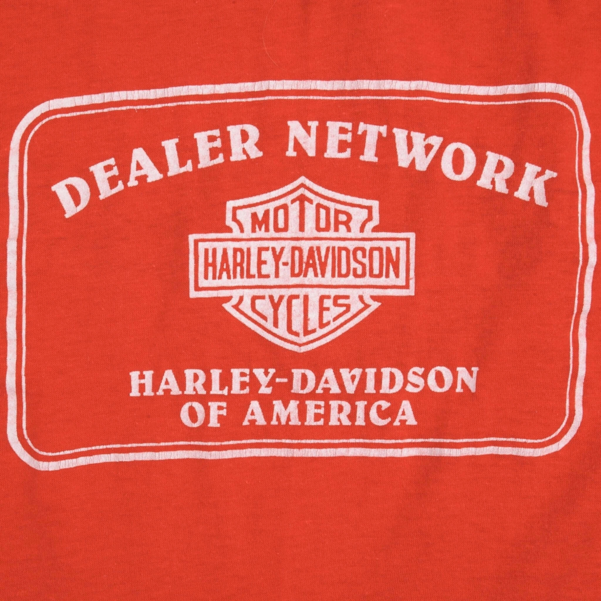 VINTAGE HARLEY DAVIDSON EAGLE TANK TOP TEE SHIRT 1970S SIZE MEDIUM MADE IN USA