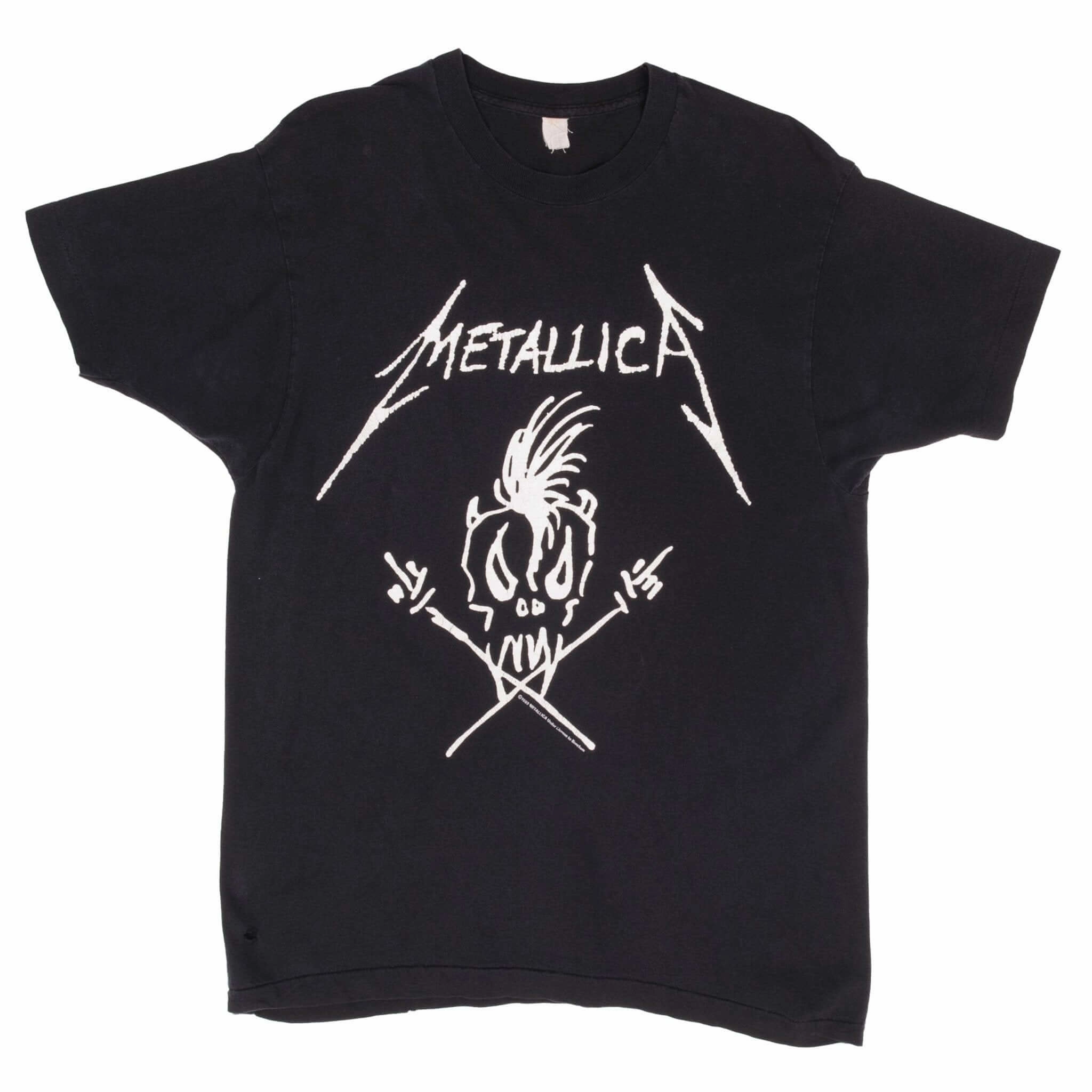 VINTAGE METALLICA NOWHERE ELSE TO ROAM EUROPE TOUR 1993 TEE SHIRT SIZE MEDIUM