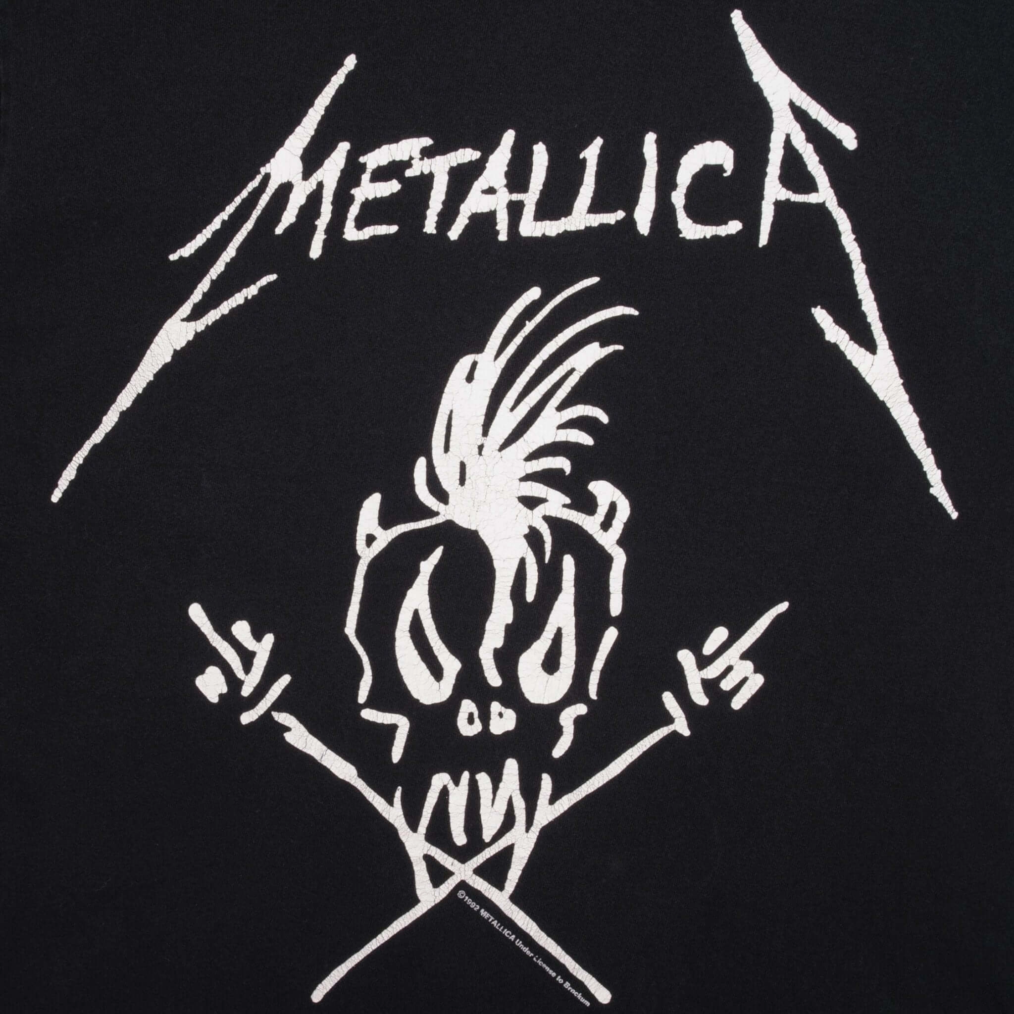 VINTAGE METALLICA NOWHERE ELSE TO ROAM EUROPE TOUR 1993 TEE SHIRT SIZE MEDIUM
