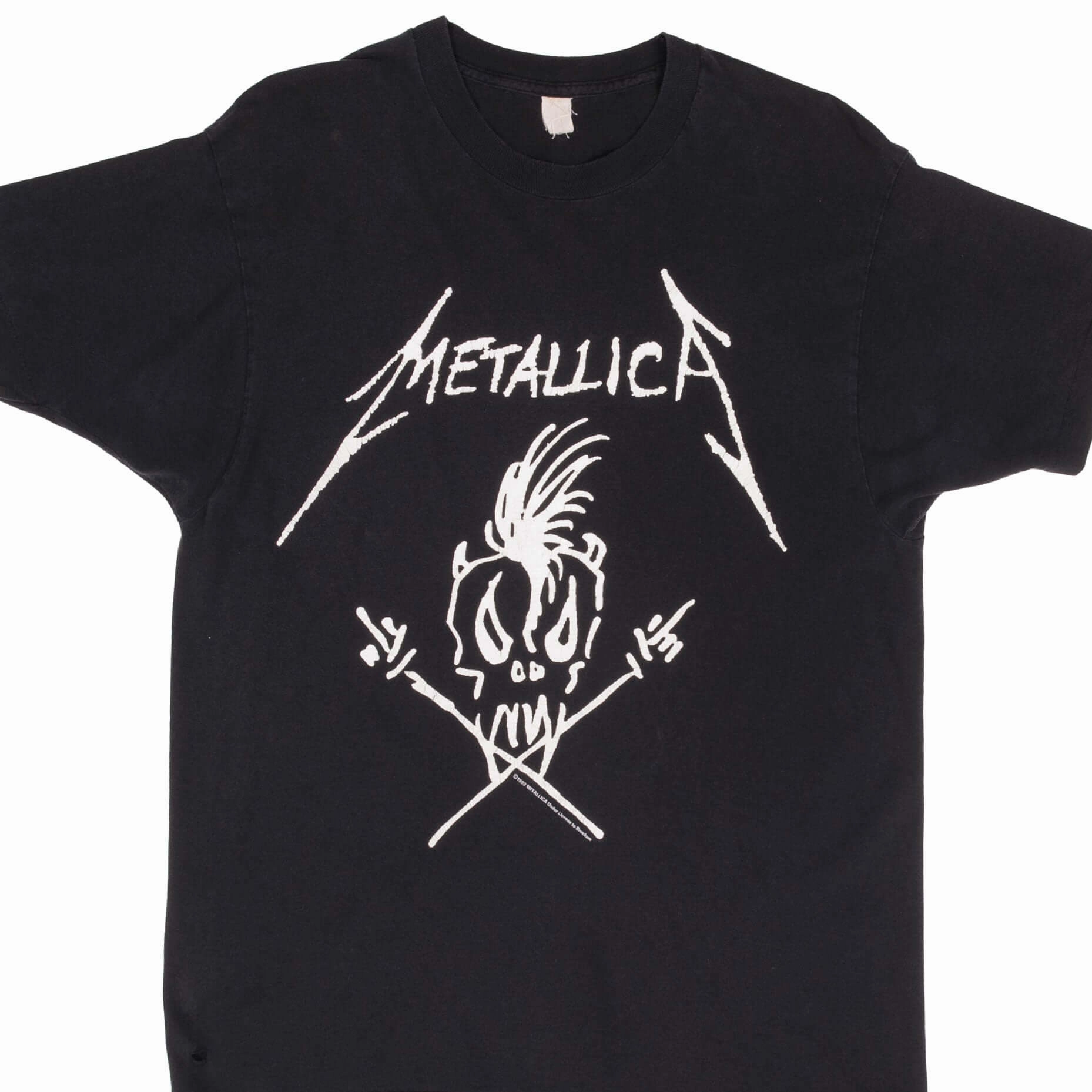 VINTAGE METALLICA NOWHERE ELSE TO ROAM EUROPE TOUR 1993 TEE SHIRT SIZE MEDIUM