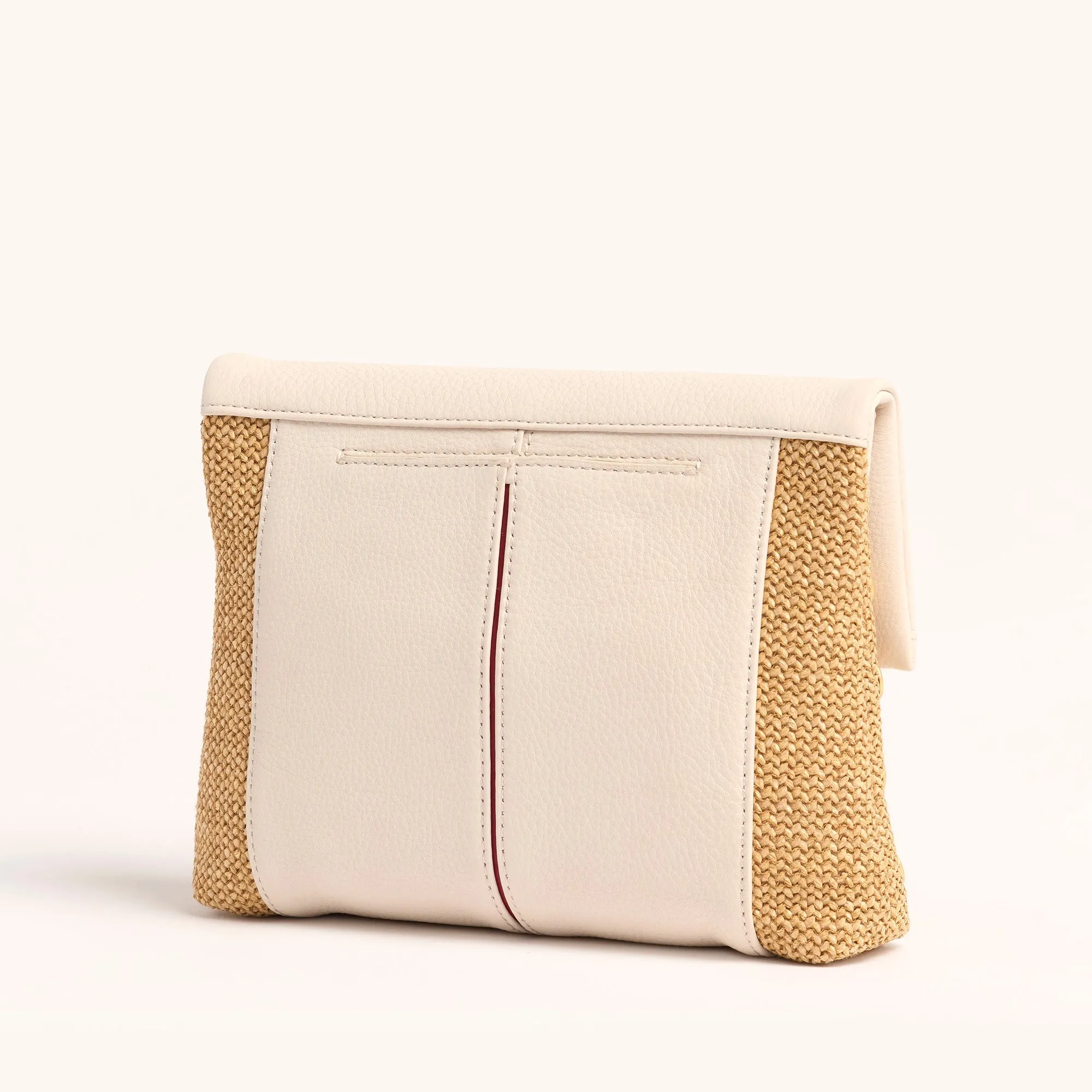 VIP | Calla Lily White Raffia/Brushed Gold | Med