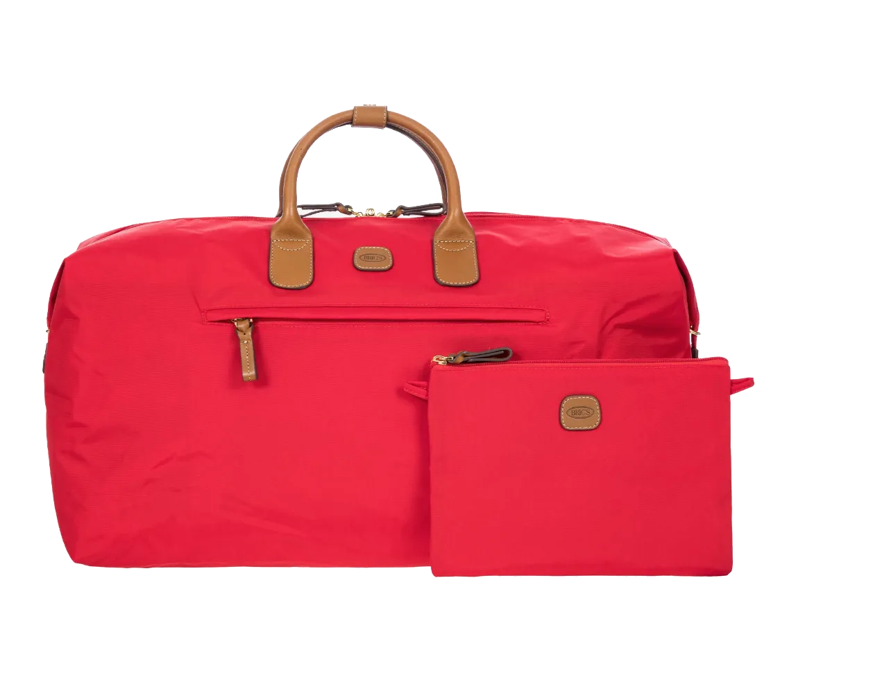 X-collection nylon luxury Holdall 2in1 - Red