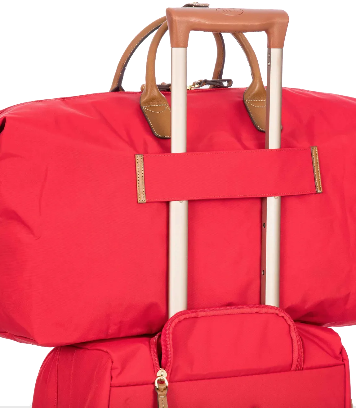 X-collection nylon luxury Holdall 2in1 - Red