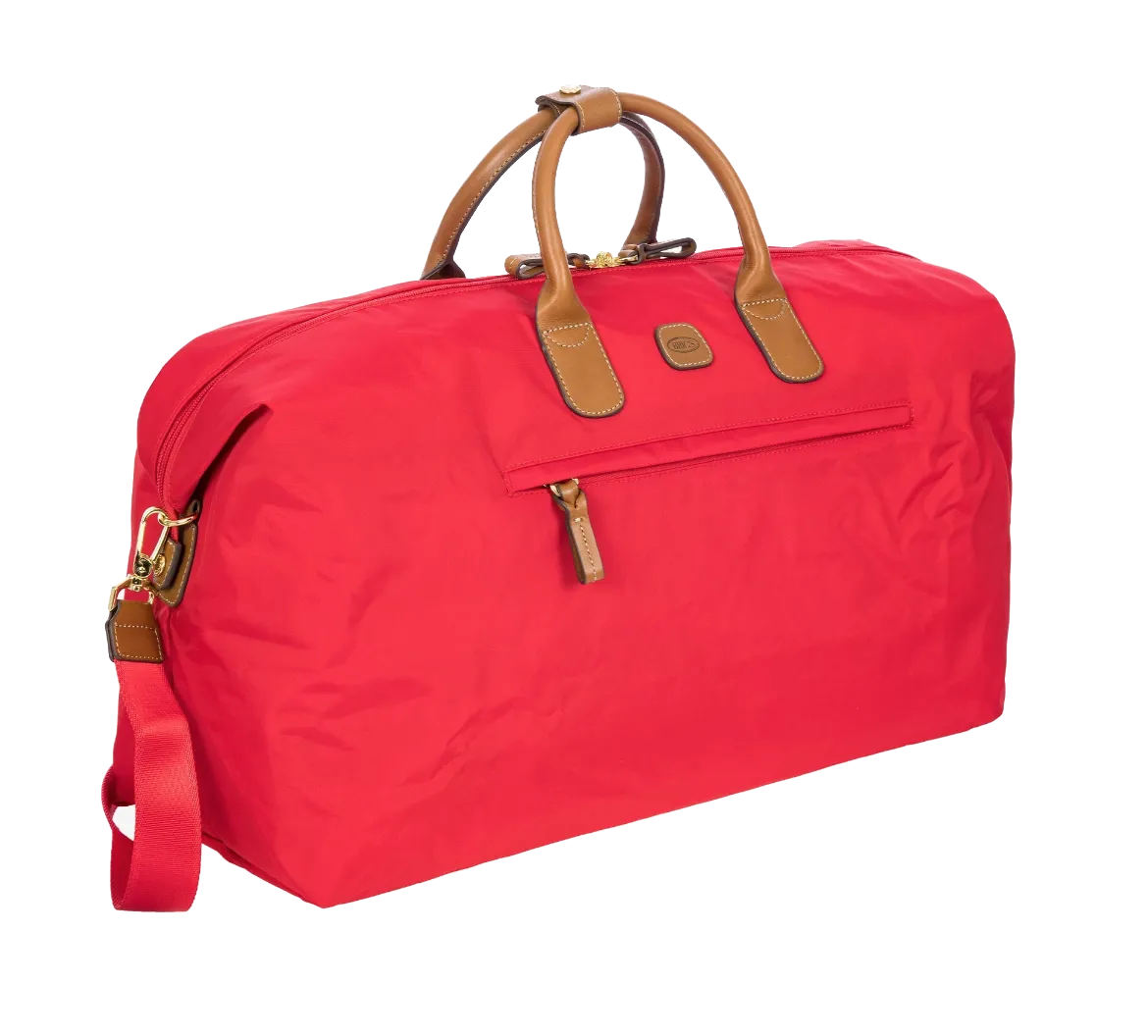 X-collection nylon luxury Holdall 2in1 - Red