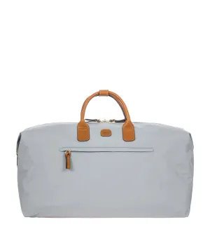 X-collection nylon luxury Holdall 2in1 - Silver